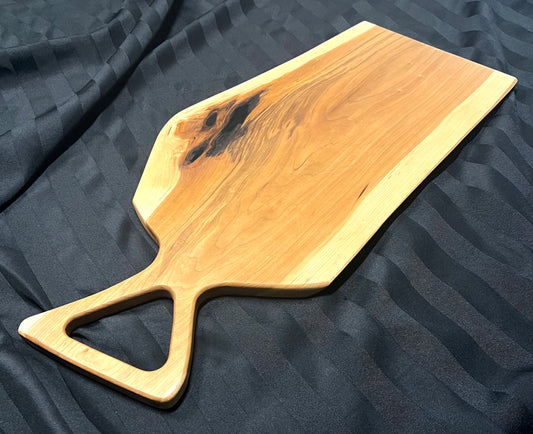 Triangular Handle Cherry Charcuterie Board