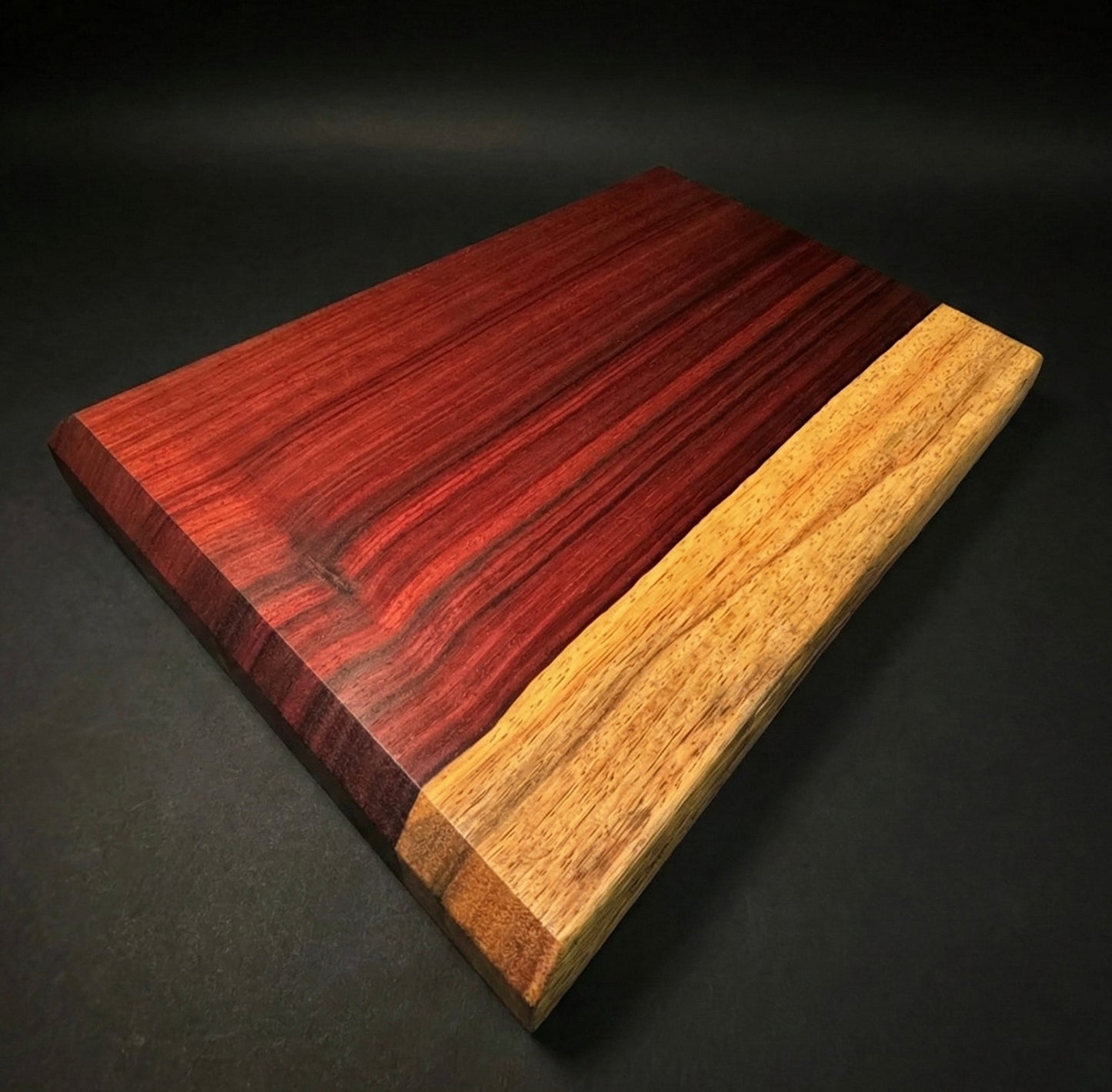 Live Edge Padauk Cutting Board